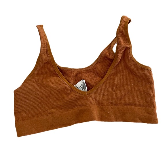 c’est moi orange-brown bralette, size s - Picture 3 of 3